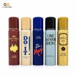 120 ML 5Pics Premium Perfume Body Spray Combo
