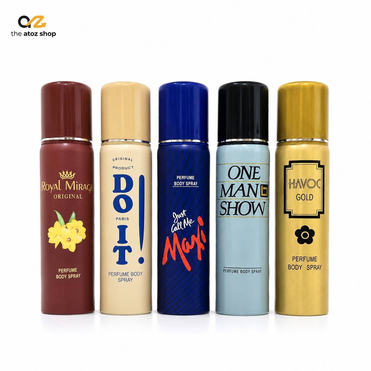 120mlcombimainproductimag 120 ML 5Pics Premium Perfume Body Spray Combo - Image 1